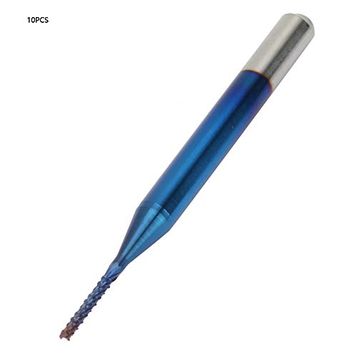 Ausla Tungsten-Carbid-Endmühle, Blau Beschichtetes Fräser-Cutter-Set, Ultra-feinkörnige, Saubere Oberfläche, Ordentlich, kein Grat, Perfekter Ersatz für Ihre CNC-Maschinerie, Bequem Verwendet, Hoch, Ausla Tungsten-Carbid-Endmühle, Blau Beschichtetes Fräser-Cutter-Set, Ultra-feinkörnige, Saubere Oberfläche, Ordentlich, kein Grat, Perfekter Ersatz für Ihre CNC-Maschinerie, Bequem Verwendet, Hoch, von Ausla