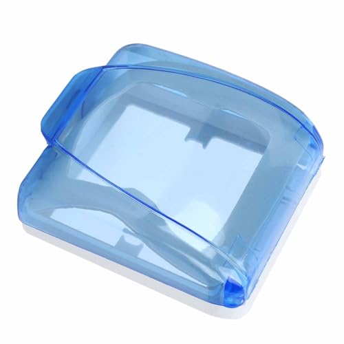 Ausla Water Proof Outlet Cover, Universeller 86 Typ Transparenter Flip -Wandschalter -Sockelbox für Badezimmer mit Typ 86 Steckdosen, Kristallklares Design Ausla Water Proof Outlet Cover, Universeller 86 Typ Transparenter Flip -Wandschalter -Sockelbox für Badezimmer mit Typ 86 Steckdosen, Kristallklares Design von Ausla