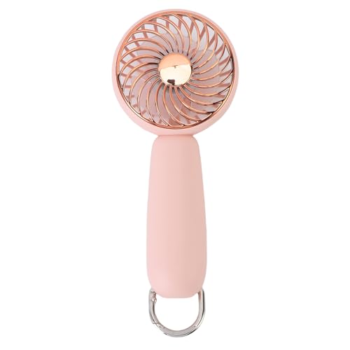 Ausla Wiederaufladbarer Handlüfter, Leichter USB -tragbarer Lüfter mit 3 Geschwindigkeiten und 3000 -mAh Akku für Heimreise und Outdoor Aktivitäten von Ausla