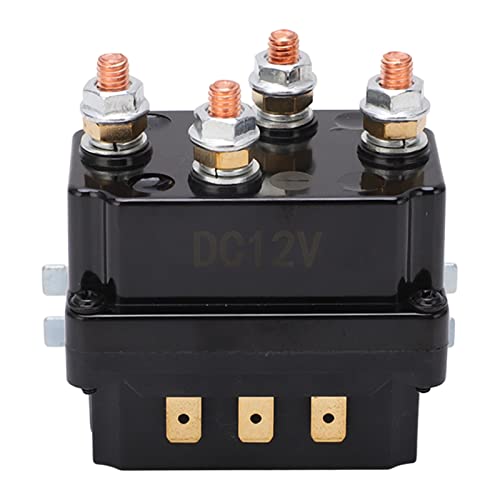 Ausla Winde Solenoid Relais, 12V 250A Winde Relaissolenoid Ersatzkontaktor für ATV, Geländefahrzeuge, Nutzfahrzeuge Ausla Winde Solenoid Relais, 12V 250A Winde Relaissolenoid Ersatzkontaktor für ATV, Geländefahrzeuge, Nutzfahrzeuge von Ausla