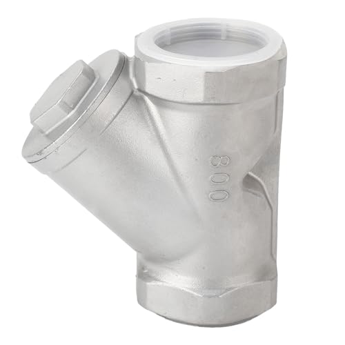 Ausla Y Sieb, 304 Edelstahl, Doppelschichtnetz, 2 Zoll DN50 -Filter, Ideal für Wasser-, Öl- und Gaspipeline Systeme von Ausla