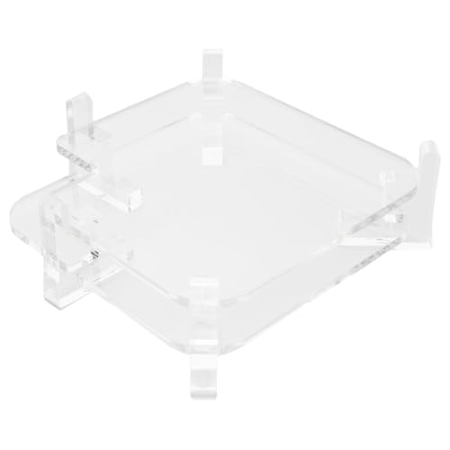 Clear Acrylic Desk Stand Mini M4 Pro 2024 Desktop Stand Acrylic Cooling Holder for Neat Appearance von Ausla