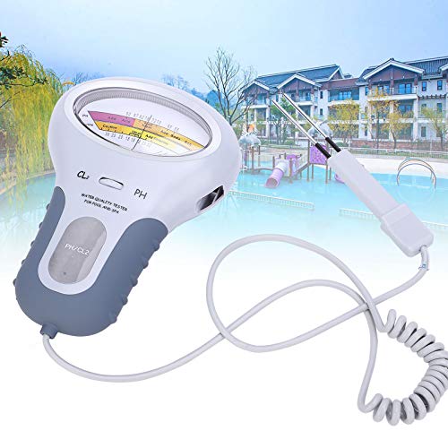 GOTOTOP Wasserqualitäts-Analysator CL2 Chlor-Pool-Tester mit Sonde PH-Meter Chlor-Detektor von Ausla