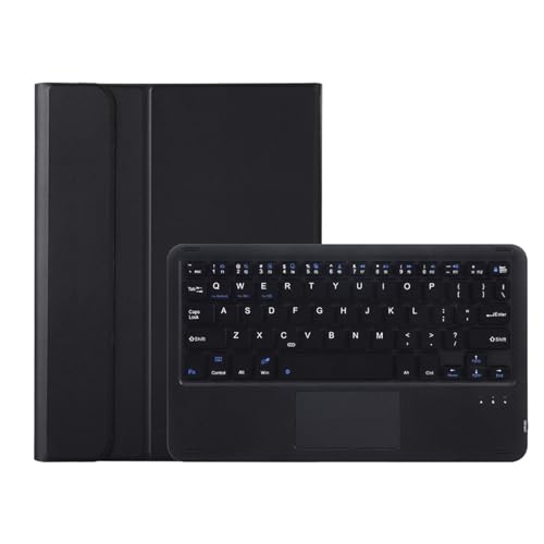 Kabellose BT-Tablet-Tastatur mit Magnethülle, Stifthalter, Präzise Aussparung für Tab P11 2. Generation und Pad Plus 2023 11,5 Zoll, Vollständiger Schutz, Moderner Stil (Black) von Ausla
