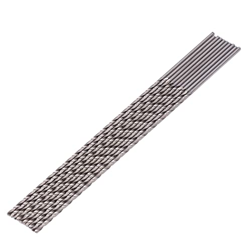 Lange Holzbohrer Set, 10 Stück 2,5 X 200 Mm Hss Spiralbohrer Set, Bearbeitungswerkzeuge Für Die Bearbeitung Von Nichteisenmetallen von Ausla