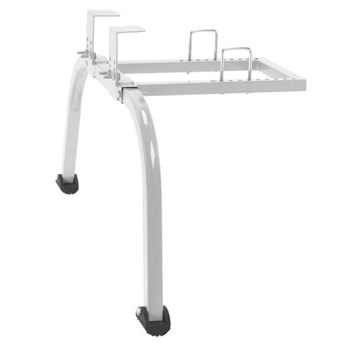 Leiter Stabilisator, Leiter Abstandshalte mit Verstellbarem und Sicherem Griff, Leiter Abstandshalter Wand zum Bemalen, Reinigen von Dachrinnen und Dacheinsteigen (Grau-Silber) von Ausla