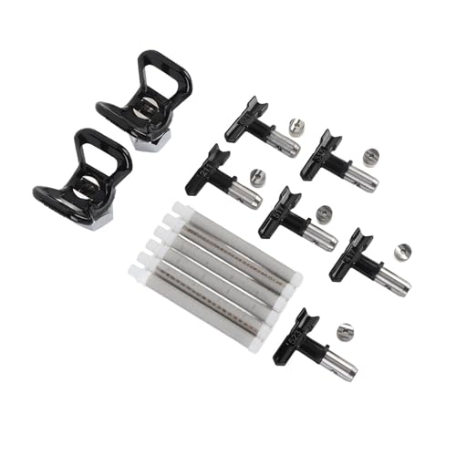 Luftlose Sprühdüsen Set 211 315 417 517 523 621 Düsen mit 2 Spitzenwächter 6 Filter für Lacksprühgerät von Ausla