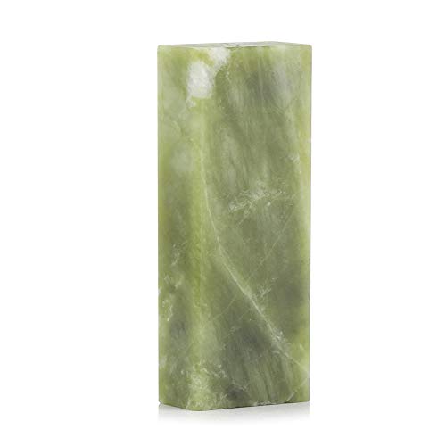 Schleifstein 10000 Messerschärfer feiner Stein Doppelseitiger Messerschärfer Wasserstein Ölstein Polieren Spiegel, 50x20x10mm (Grüne Jade 10000 Mesh) von Ausla