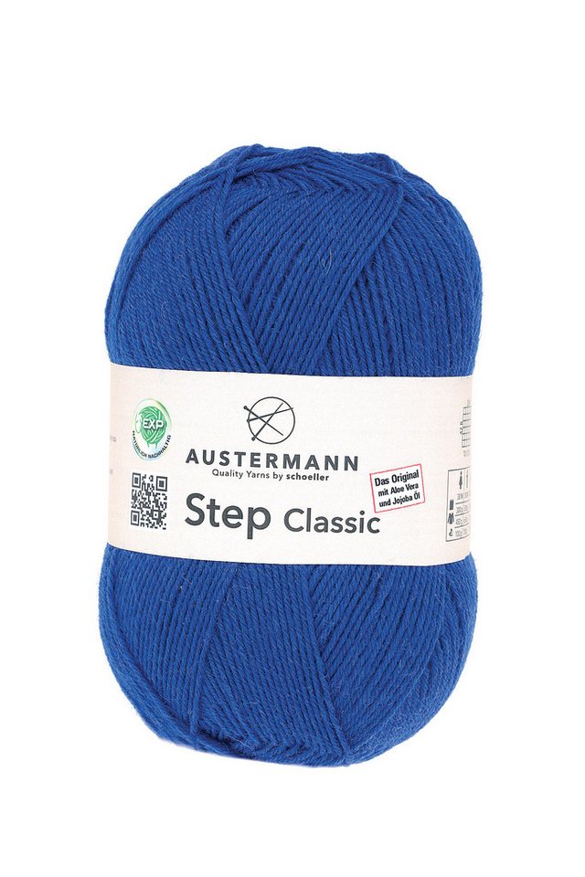 Austermann Step 4 Classic EXP Effektgarn, 420 m, Pflegezusatz von Aloe Vera und Jojoba in Permanentausrüstung von Austermann