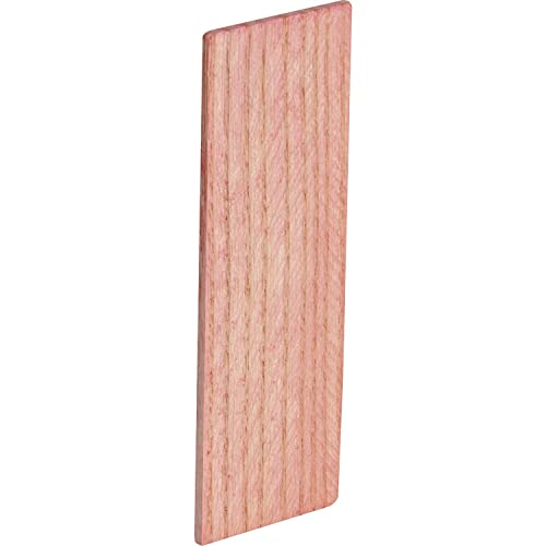 Verglasungsklötze Holz Esche lackiert | Holzklotz 80x10x2 mm | 250 Stück Glaserklötze rot von Austria