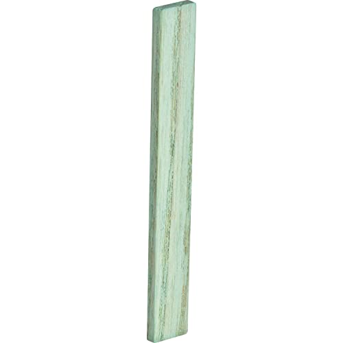 Verglasungsklötze Holz Esche lackiert | Holzklotz 80x12x3 mm | 250 Stück Glaserklötze grün von Austria