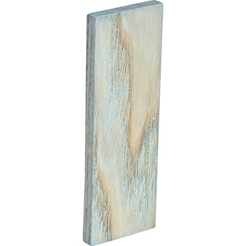 Verglasungsklötze Holz Esche lackiert | Holzklotz 80x20x5 mm | 100 Stück Glaserklötze blau von Austria