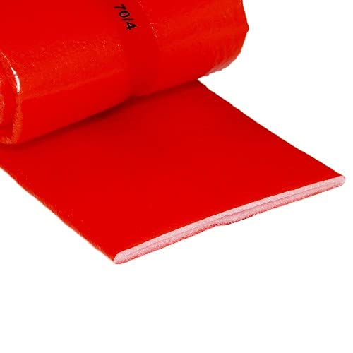 Schutzschläuche für Abflüsse 4mm rot 50-125mm Größe 90 mm von Austroflex