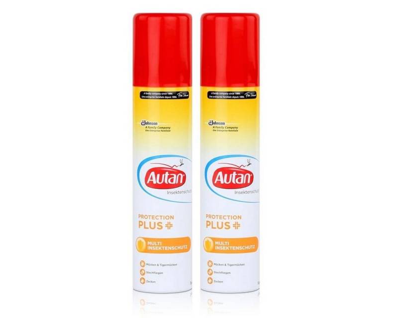 Autan Insektenspray Autan Protection Plus Multi Insektenschutz Spray 100ml (2er Pack) von Autan