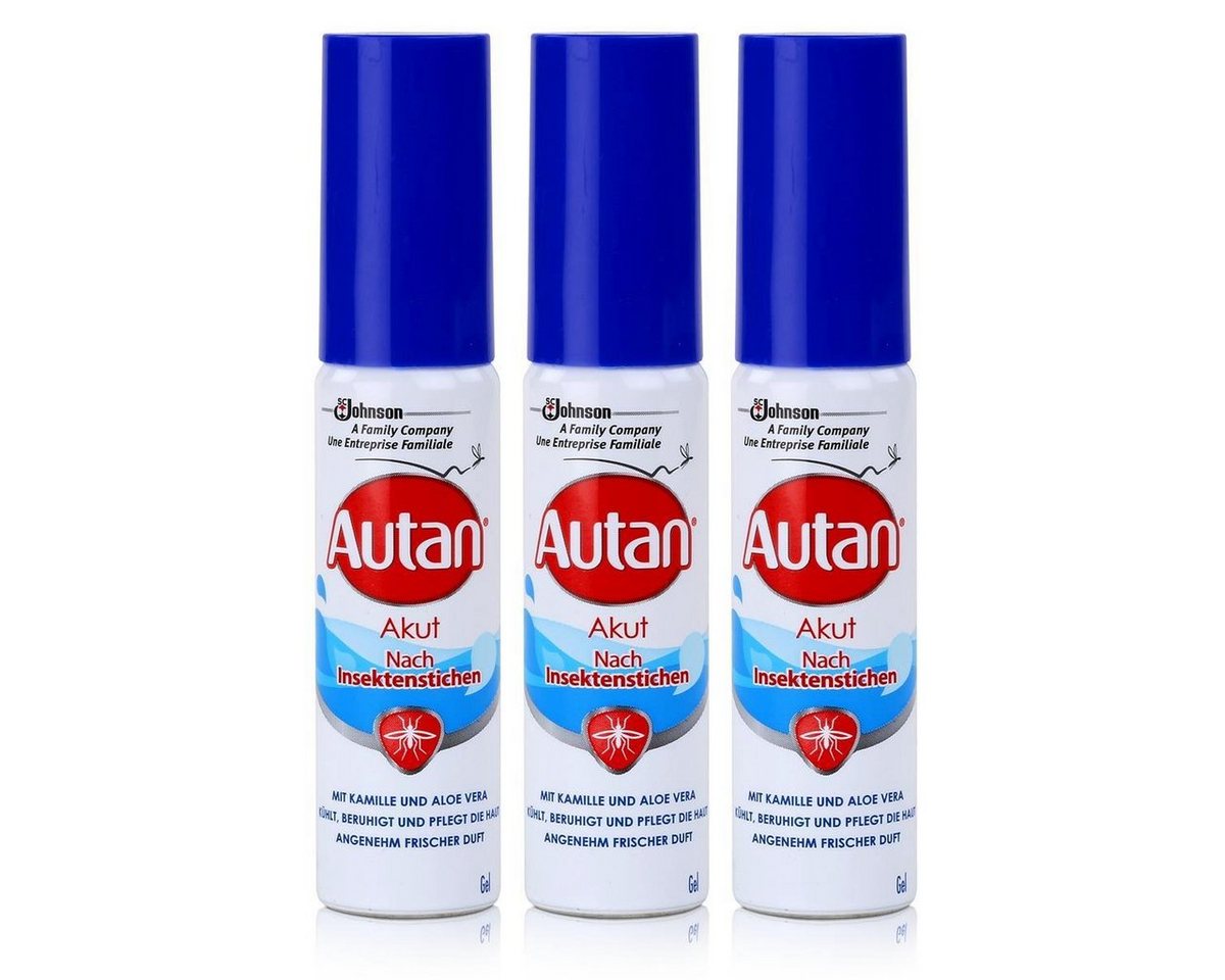 Autan Insektenspray Autan nach Insektenstichen AKUT 25ml Gel - mit Kamille und Aloe Vera ( von Autan