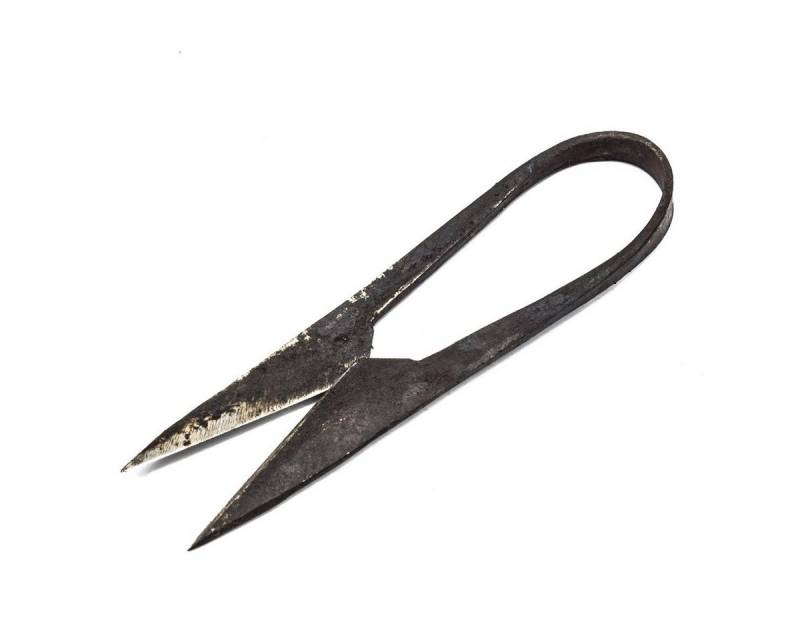 Authentic Blades Universalschere Handgeschmiedete Bügelschere Klinge ca. 4 cm von Authentic Blades