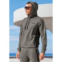 AUTHENTIC LE JOGGER Kapuzenpullover, melierte Optik, mit Reißverschlusstasche von Authentic Le Jogger