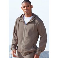 AUTHENTIC LE JOGGER Kapuzensweatjacke, Sweatjacke mit Eingrifftaschen aus Baumwoll-Mix von Authentic Le Jogger