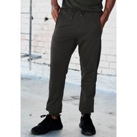 le jogger Sweatpants, mit farblichen Einsatz und Reißverschlusstaschen le jogger Sweatpants, mit farblichen Einsatz und Reißverschlusstaschen von Le Jogger