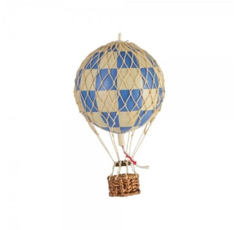 AUTHENTIC MODELS Skulptur AUTHENTHIC MODELS Ballon Floating The Skies Check Blue von Authentic Models