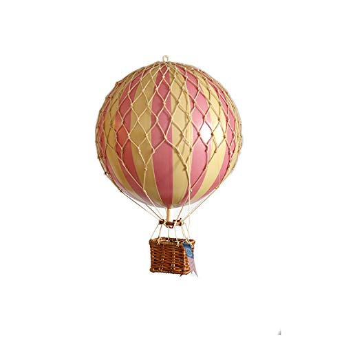 Authentic Models Ballon - Rosa, 1 Stück, Heißluftballon-Modell, 24 x 20 x 21 cm, Allgemeine Feier, Unisex-Kinder von Authentic Models