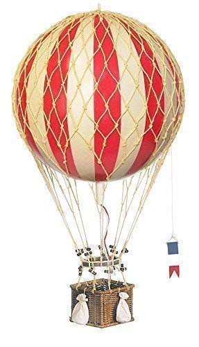 Authentic Models - Dekoballon - Jules Verne - Ballon Rot - 32 cm von Authentic Models