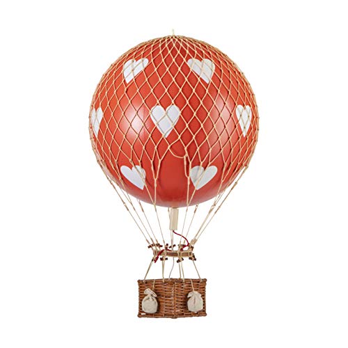 Authentic Models - Mobile - Dekoballon - Ballon - Travel Lights - Farbe: Hearts Red - ØxH: 32 x 56 cm von Authentic Models