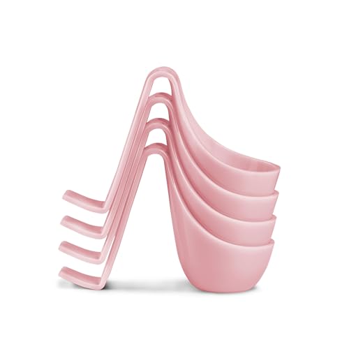 Authentics Eierkocher-Set Eiko 08 4-tlg., Eierbecher, Polycarbonat, Rose, 1028008 von Authentics