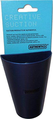 Zahnbürstenhalter mit Saugnapf (blau) von Authentics