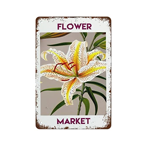 Botanischer Druck, Lilie, Küchendruck, botanischer Badezimmerdruck, bunte Wandkunst, rosa Küchendekoration, Retro-Metall-Blechschild, Vintage-Aluminiumschild für Zuhause, Kaffee, Wanddekoration Botanischer Druck, Lilie, Küchendruck, botanischer Badezimmerdruck, bunte Wandkunst, rosa Küchendekoration, Retro-Metall-Blechschild, Vintage-Aluminiumschild für Zuhause, Kaffee, Wanddekoration von Authere