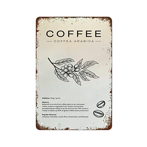 Kaffee-Poster, Café-Poster, Café-Poster, Café-Wanddruck, Café-Design, Café-Dekoration, Café-Schild für Küche, Retro, Metall-Blechschild, Vintage-Aluminiumschild für Zuhause, Kaffee, Wanddekoration Kaffee-Poster, Café-Poster, Café-Poster, Café-Wanddruck, Café-Design, Café-Dekoration, Café-Schild für Küche, Retro, Metall-Blechschild, Vintage-Aluminiumschild für Zuhause, Kaffee, Wanddekoration von Authere