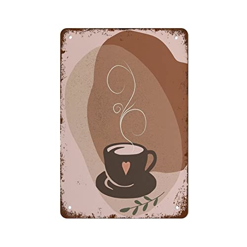 Kaffee-Retro-Poster, Blechschild, Vintage-Metallschilder, Wanddekoration, Retro-Kunst-Blechschild, Wanddekoration für Zuhause, Bar, Pub, Café, Bauernhof, Zimmer, Metall, Retro-Poster, Geschenk für Kaffee-Retro-Poster, Blechschild, Vintage-Metallschilder, Wanddekoration, Retro-Kunst-Blechschild, Wanddekoration für Zuhause, Bar, Pub, Café, Bauernhof, Zimmer, Metall, Retro-Poster, Geschenk für von Authere