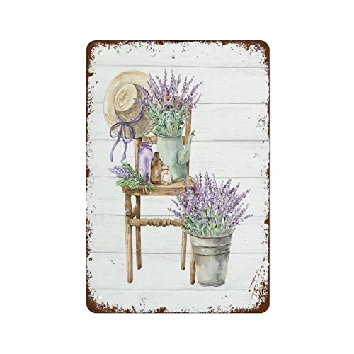 Metall-Blechschild, Vintage-Schild, Lavendel in einer Vase, Blumendekor, botanische Wandkunst, Vintage-Wanddekoration, Retro-Kunst-Blechschild, Wanddekoration für Zuhause, Bar, Pub, Café, Bauernhof Metall-Blechschild, Vintage-Schild, Lavendel in einer Vase, Blumendekor, botanische Wandkunst, Vintage-Wanddekoration, Retro-Kunst-Blechschild, Wanddekoration für Zuhause, Bar, Pub, Café, Bauernhof von Authere