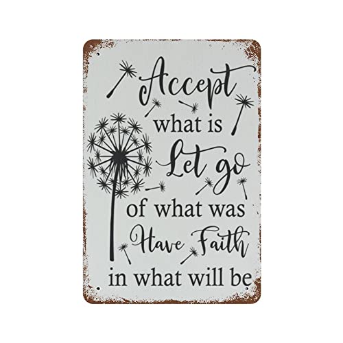 Metall-Blechschild im Vintage-Stil, Aufschrift "Accept What Is Irish Blessing", Heimdekoration, lustige Neuheit, Küche, Bar, Club, Garage, Garten, Bauernhof, Wandkunst, Blechschilder, 20,3 x 30,5 cm Metall-Blechschild im Vintage-Stil, Aufschrift "Accept What Is Irish Blessing", Heimdekoration, lustige Neuheit, Küche, Bar, Club, Garage, Garten, Bauernhof, Wandkunst, Blechschilder, 20,3 x 30,5 cm von Authere