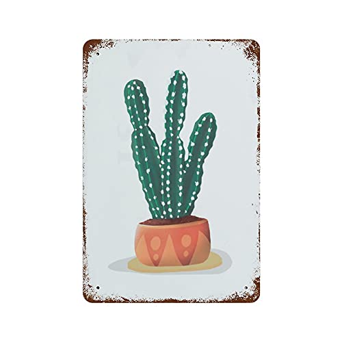 Vintage Art Blechschild Kaktus Pflanze Metall Blechschild Druck Minimalistischer Kaktus Kakteen Sommer Grün Retro Nostalgisches Blechschild Lustiges dekoratives Schild für Wanddekoration Vintage Art Blechschild Kaktus Pflanze Metall Blechschild Druck Minimalistischer Kaktus Kakteen Sommer Grün Retro Nostalgisches Blechschild Lustiges dekoratives Schild für Wanddekoration von Authere