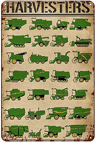 Vintage Metall-Blechschild Dekor Harvesters Collection Vintage Metall Pub Club Cafe Bar Home Wandkunst Dekoration Poster Retro 20,3 x 30,5 cm Vintage Metall-Blechschild Dekor Harvesters Collection Vintage Metall Pub Club Cafe Bar Home Wandkunst Dekoration Poster Retro 20,3 x 30,5 cm von Authere