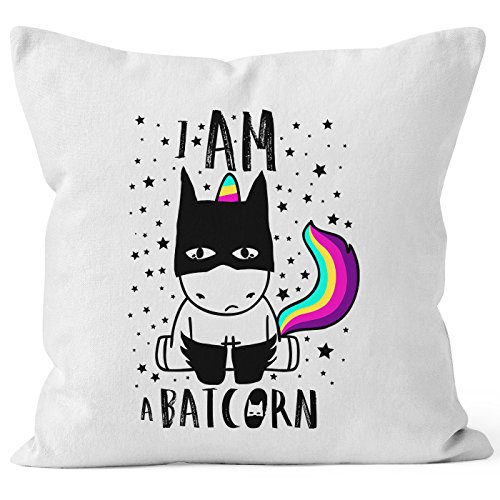 Autiga Batcorn Kissen-Bezug Einhorn Unicorn weiß 40cm x 40cm Autiga Batcorn Kissen-Bezug Einhorn Unicorn weiß 40cm x 40cm von Autiga