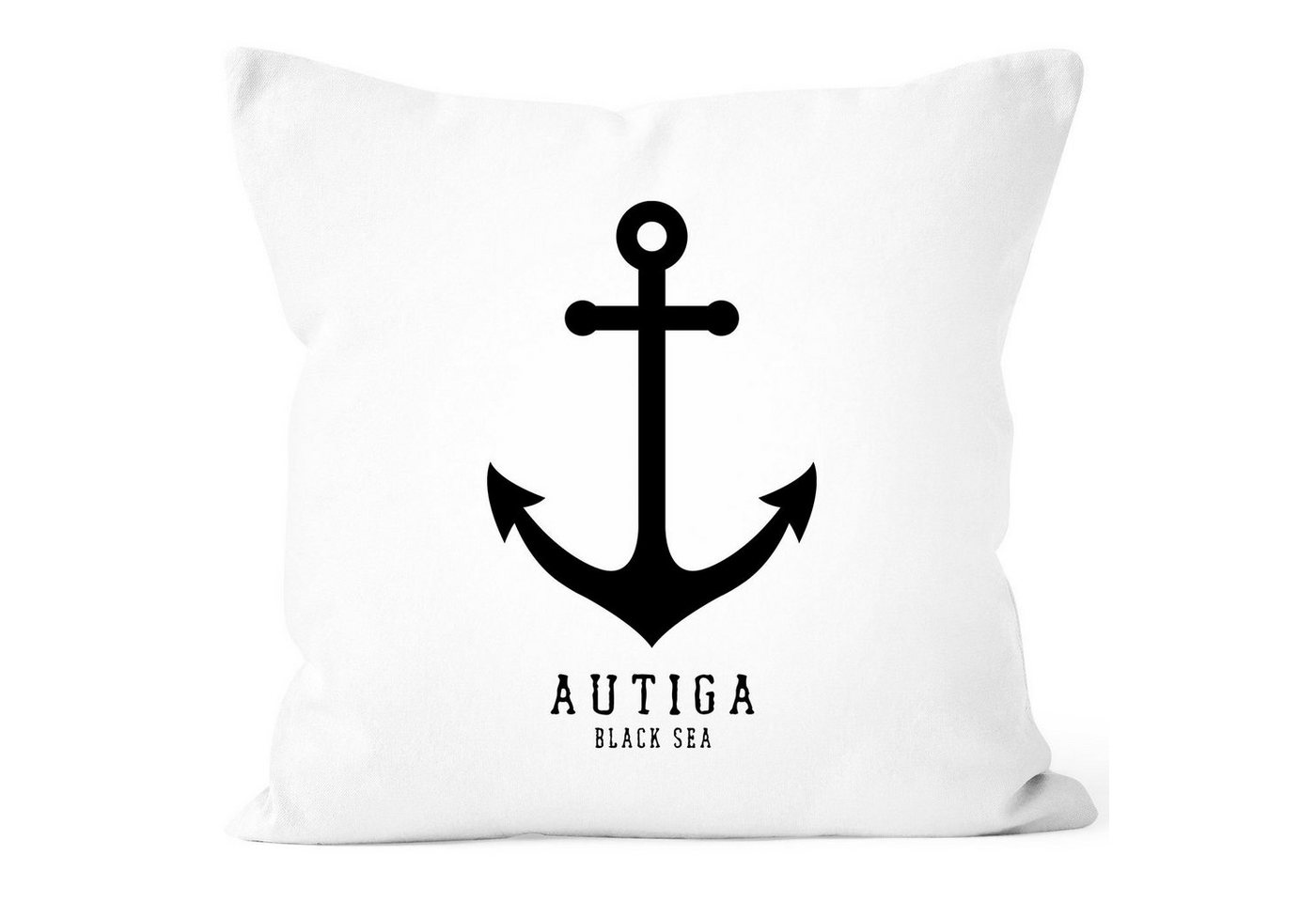 Autiga Dekokissen Kissenbezug Anker Nautical Sailor Segeln Autiga® von Autiga