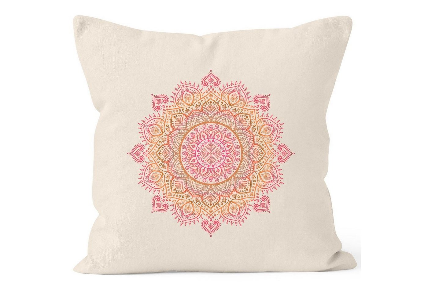 Autiga Dekokissen Kissenbezug Kissen-Hülle Mandala Ethno Boho Bohemian 40x40 Baumwolle Autiga® von Autiga