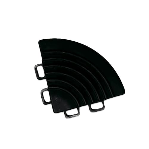 KlickTec Eck-profil für Werkstatt-Boden, 4er Set, performance Klick-Fliesen – Garagen-Bodenbelag/Floor von Auto-Dress