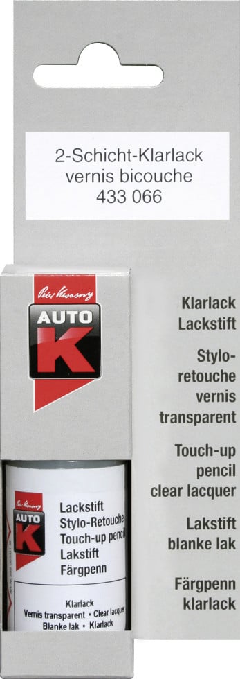 Auto-K 2-Schicht Klarlack Stift farblos glänzend 9ml von Auto-K