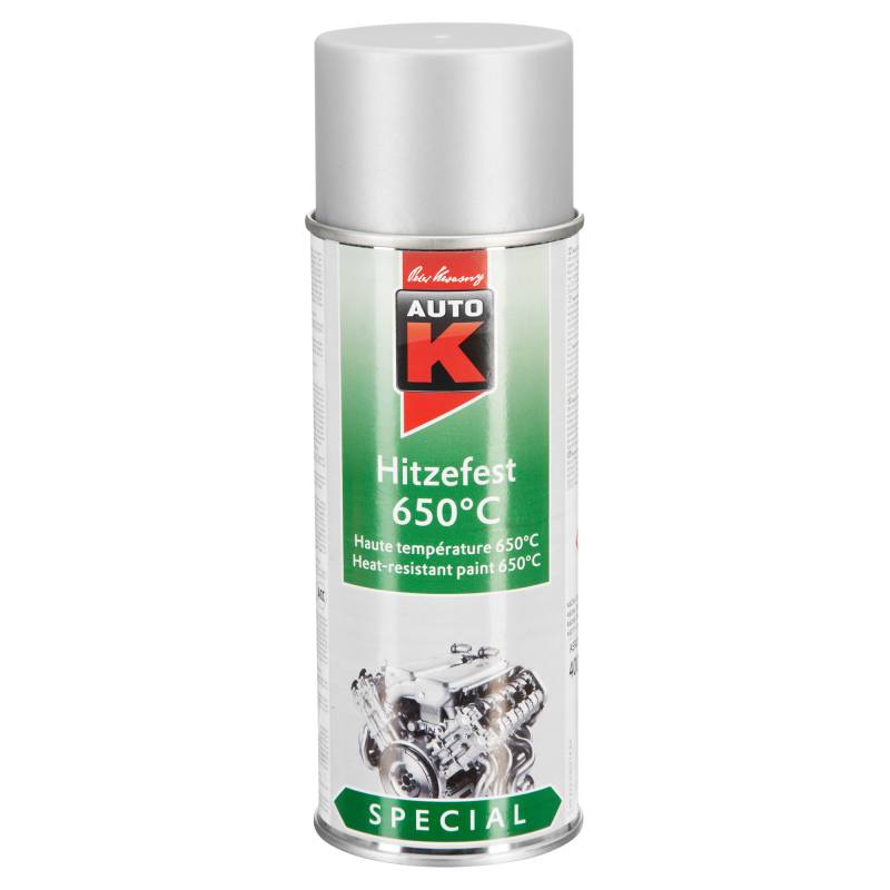 Auto K Auto-K Autolackspray Hitzefest 650°C silber 400 ml von Auto K