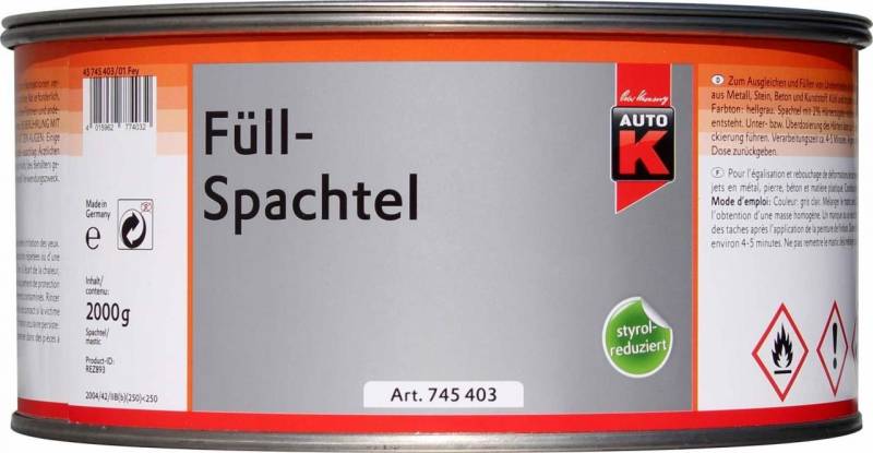 Auto-K Breitspachtel Auto-K Füllspachtel 2000g von Auto-K