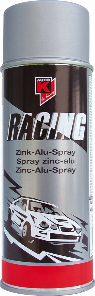 Auto-K Racing Zink-Alu Spray silbergrau 400ml von Auto-K