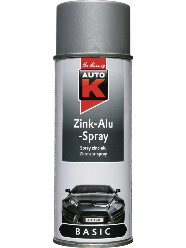 Auto-K Lack Auto-K Zink-Alu-Spray Basic silbergrau 400ml von Auto-K