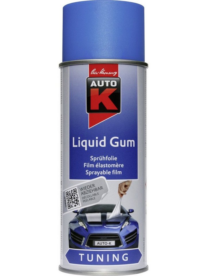 Auto-K Sprühfarbe Auto-K Sprühfolie Liquid Gum Tuning brillant-blau von Auto-K