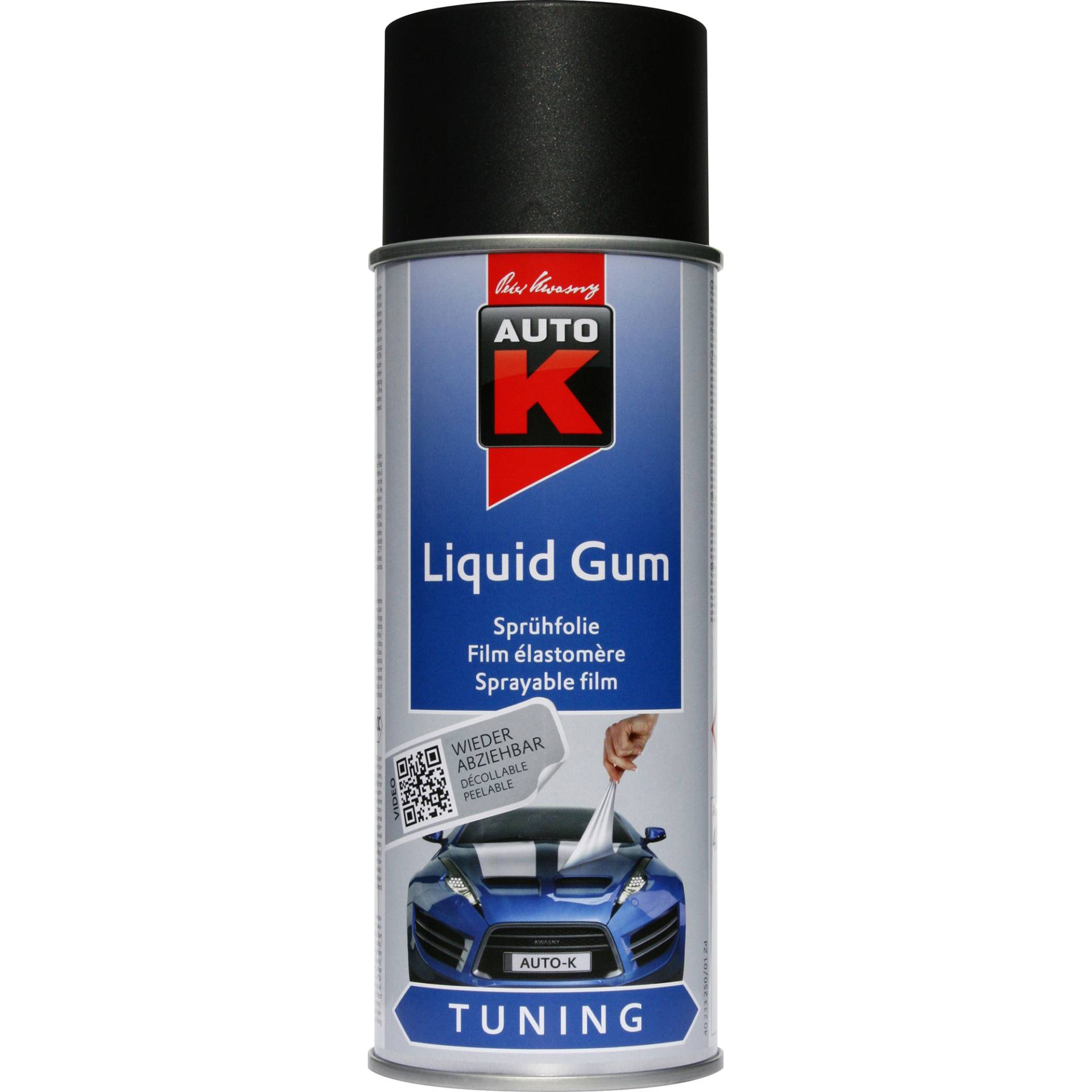 Auto K Sprühfolie Liquid Gum 'Auto-K' schwarz 400 ml Auto K Sprühfolie Liquid Gum 'Auto-K' schwarz 400 ml von Auto K