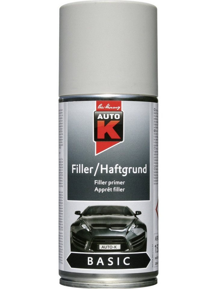 Auto-K Sprühlack Auto-K Filler Haftgrund Spray Basic grau 150ml von Auto-K