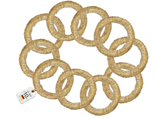 Auto-SCHMUCK® Strohkranz für die Dekoration (10, 20/3 cm) von Auto-schmuck so einfach so kreativ