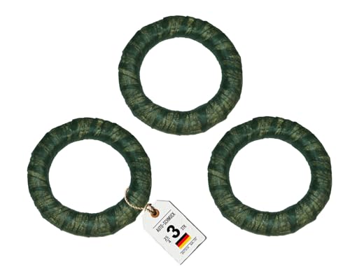 Auto-SCHMUCK® Strohkranz mit Vlies für die Dekoration (3, 25/4 cm) von Auto-schmuck so einfach so kreativ